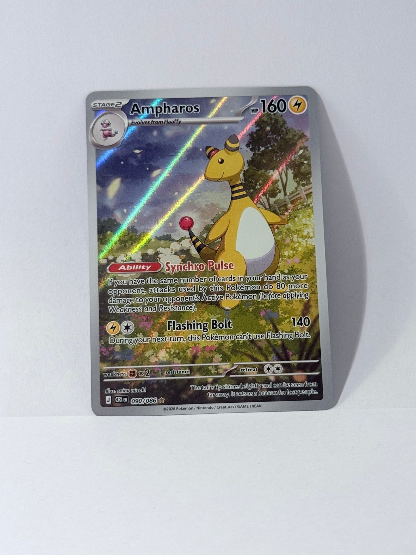 Ampharos - Chaos Rising - CRI 090