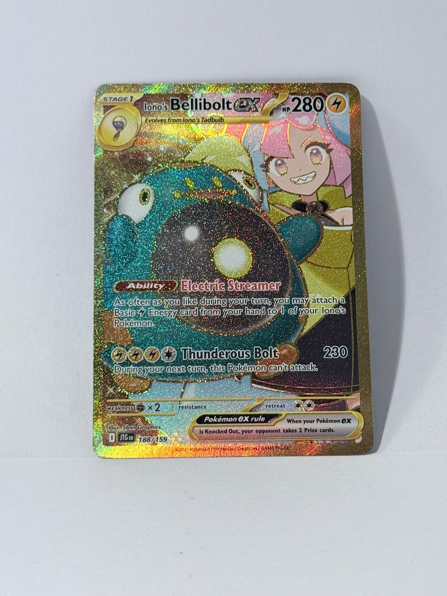 Iono's Bellibolt EX - Journey Together - JTG 188