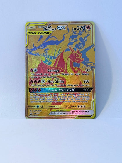 Reshiram & Charizard GX - Sun & Moon Promo - SM247