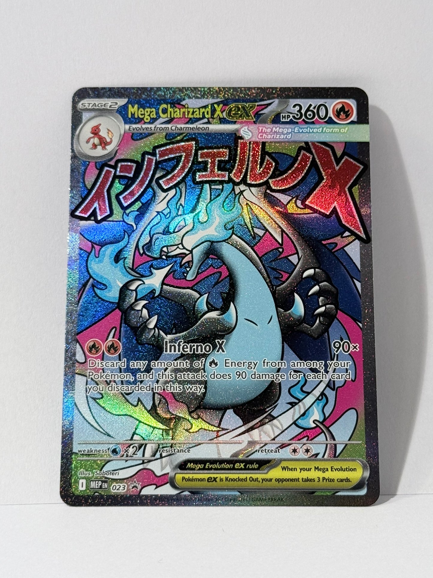 Mega Charizard X EX - Mega Evolution Promo - MEP 023