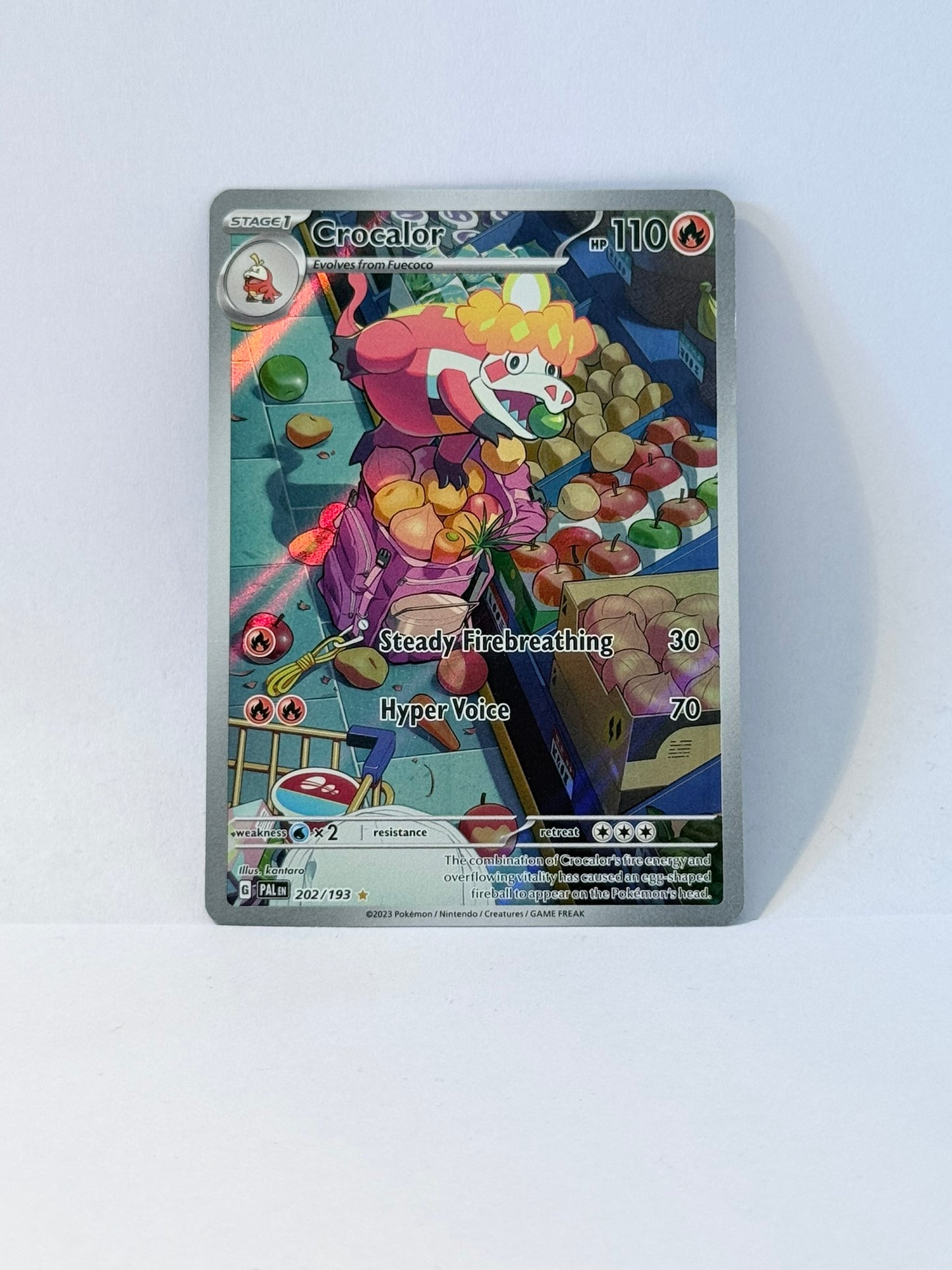 Crocalor - Paldea Evolved - PAL 202