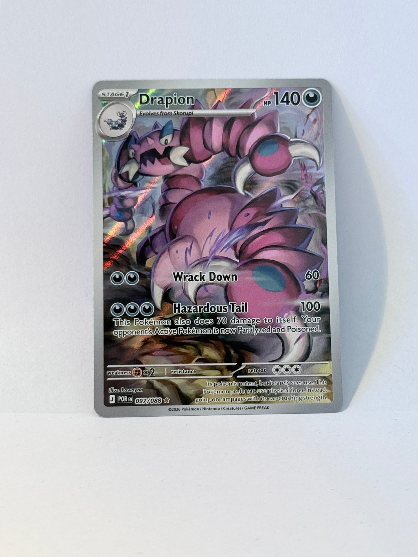 Drapion - Perfect Order - POR 097