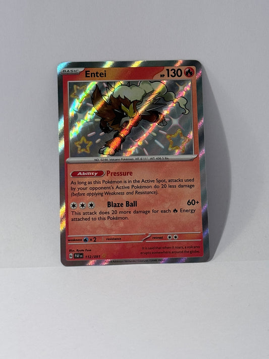 Entei - Paldean Fates - PAF 112