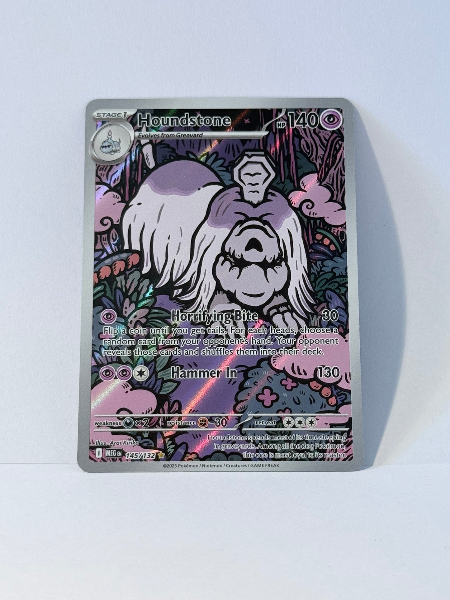 Houndstone -  Mega Evolution - MEG 145