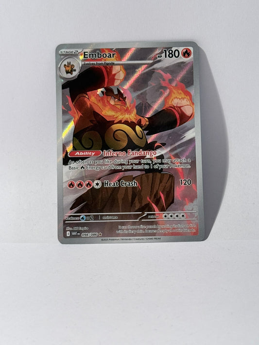 Emboar - White Flare - WHT 098