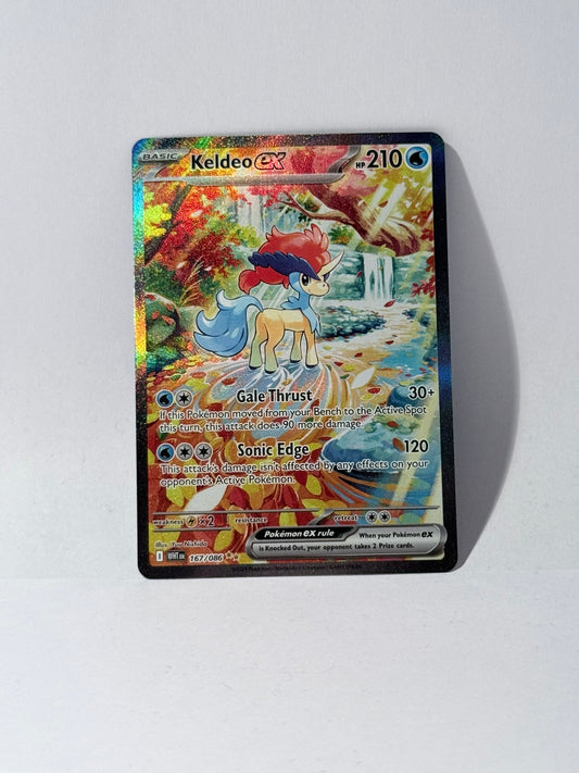 Keldeo EX - White Flare - WHT 167