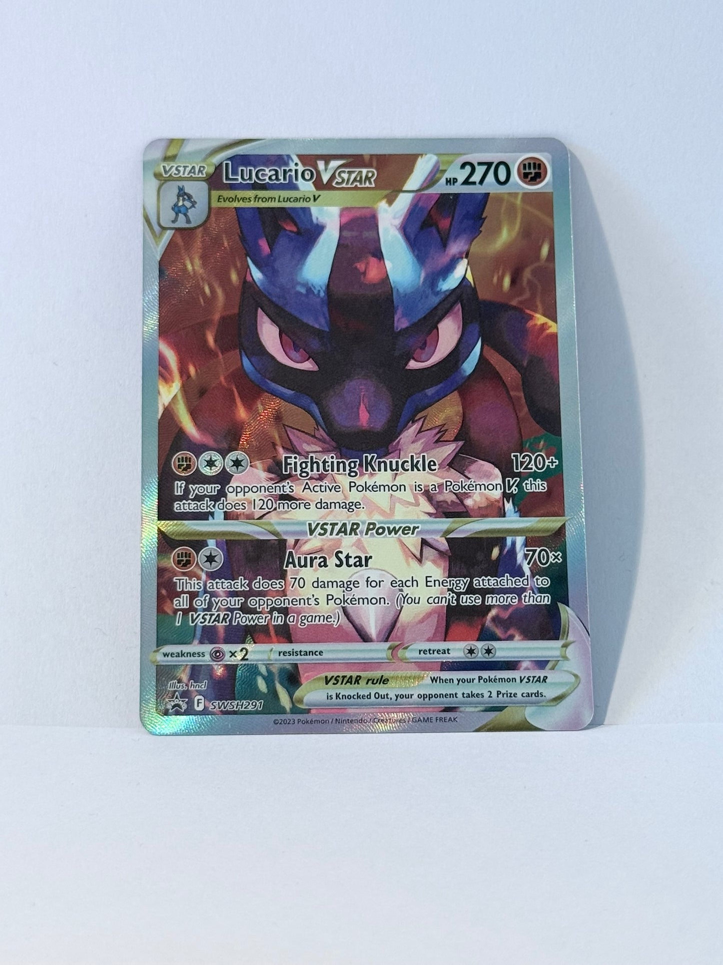 Lucario VSTAR - Sword & Shield Promo - SWSH 291