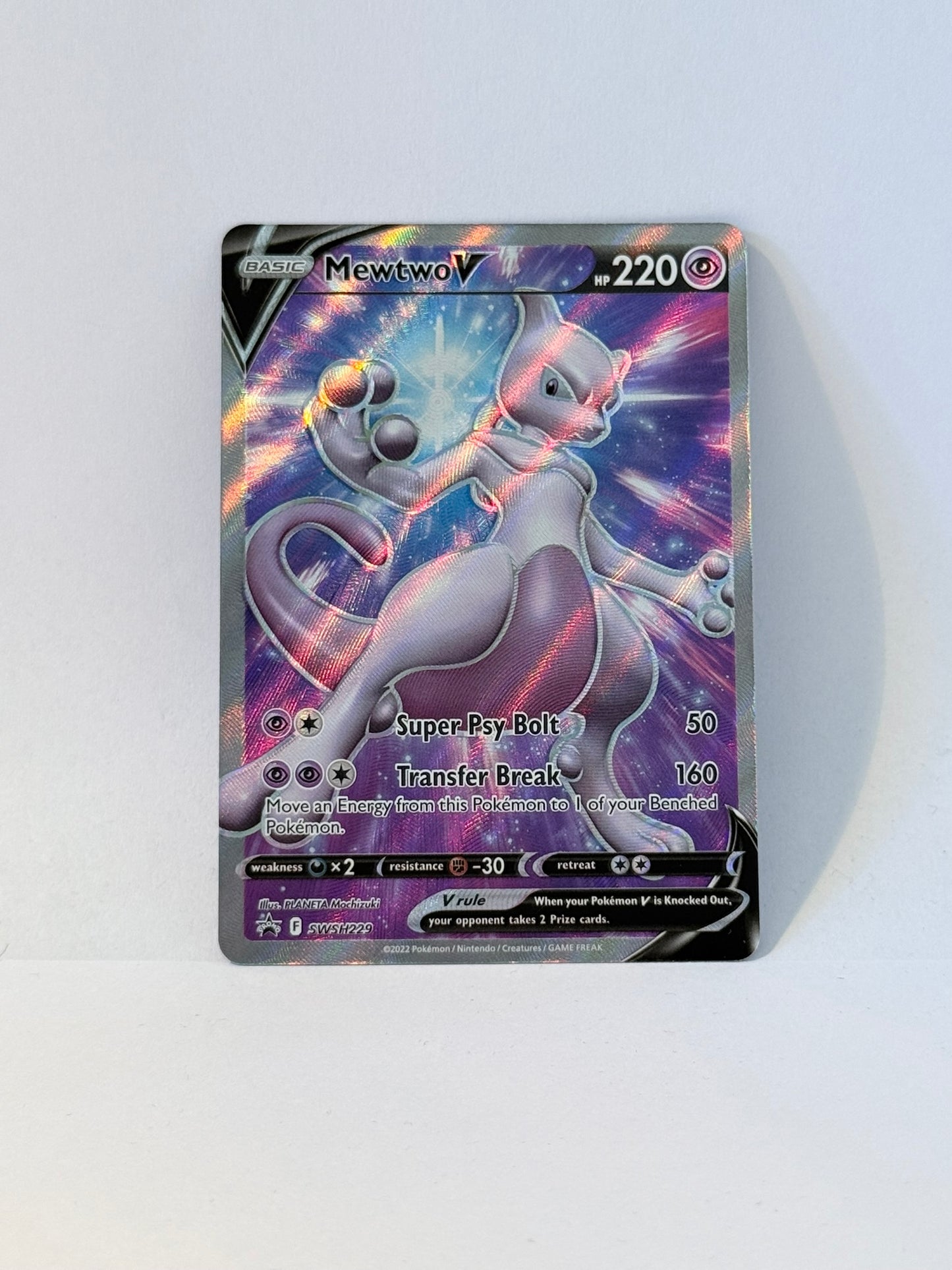 Mewtwo V - Sword & Shield Promo - SWSH229