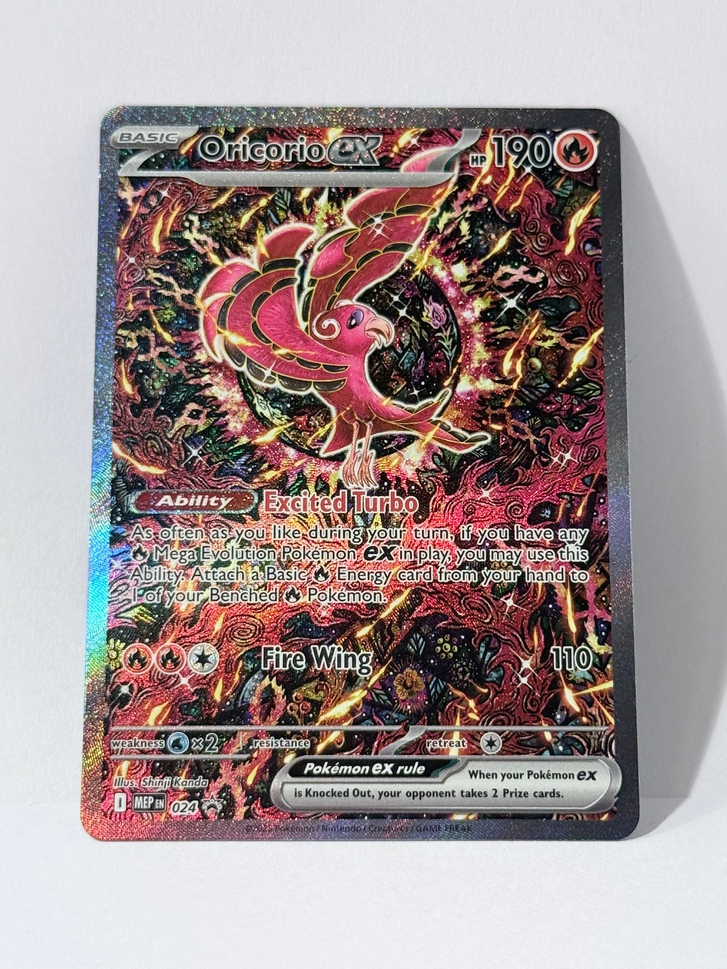 Oricorio EX - Mega Evolution Promo - MEP 024