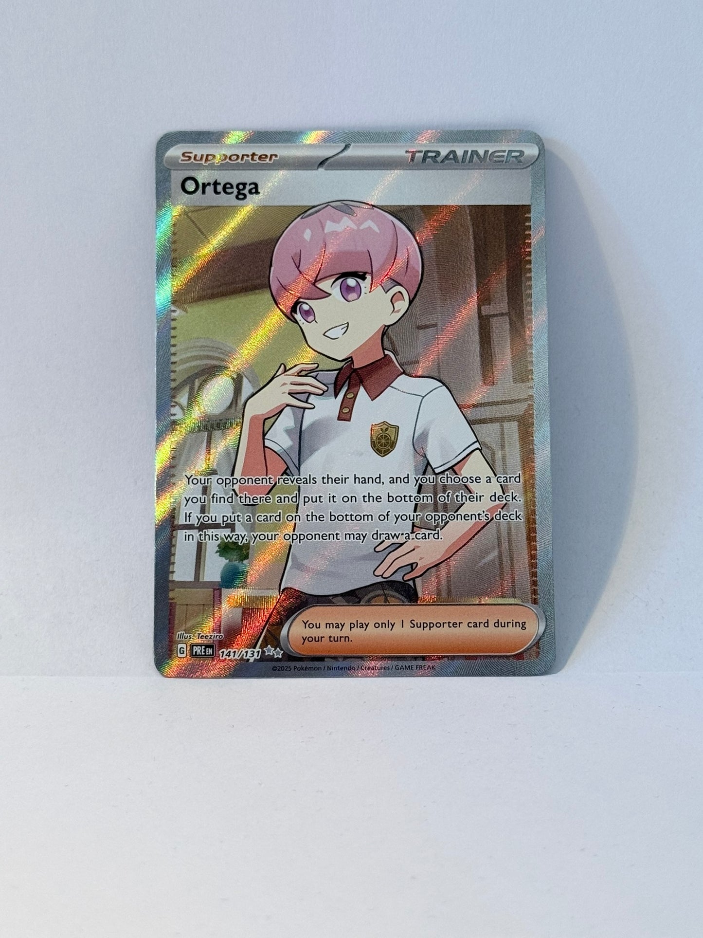 Ortega - Prismatic Evolutions - PRE 141