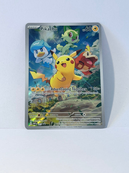 Pikachu - Scarlet & Violet Promo - SVP 027