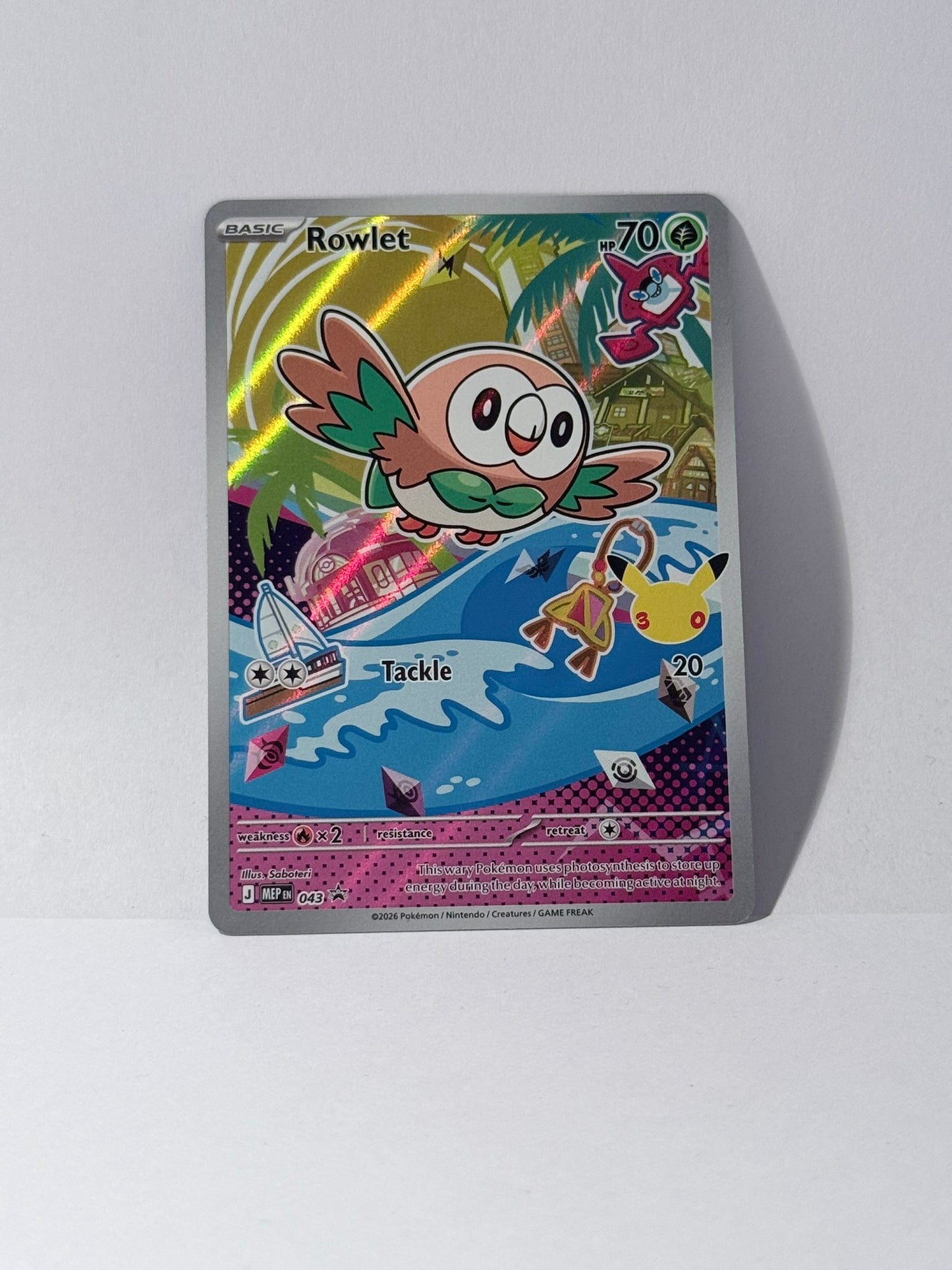 Rowlet - Mega Evolution Promo - MEP 043