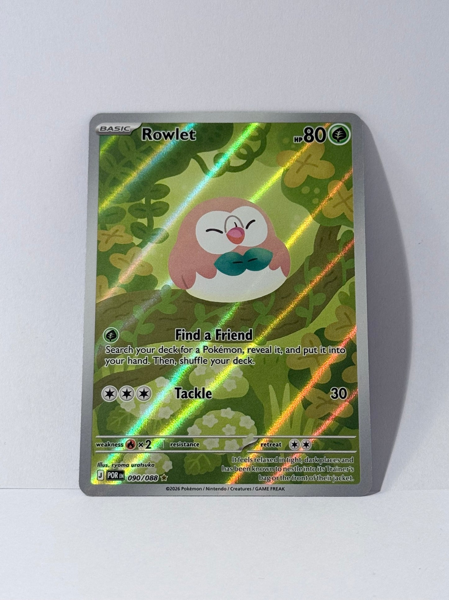Rowlet - Perfect Order - POR 090