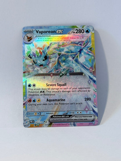 Vaporeon EX - Prismatic Evolutions - PRE 023