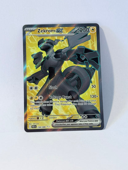 Zekrom EX - Black Bolt - BLK 158