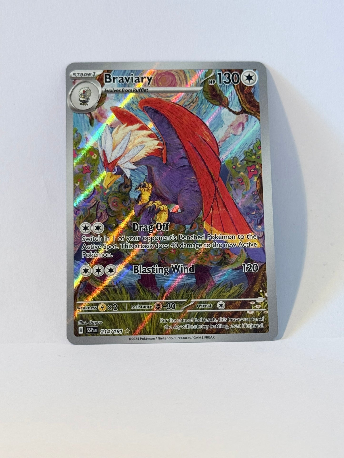 Braviary - Surging Sparks - SSP 214